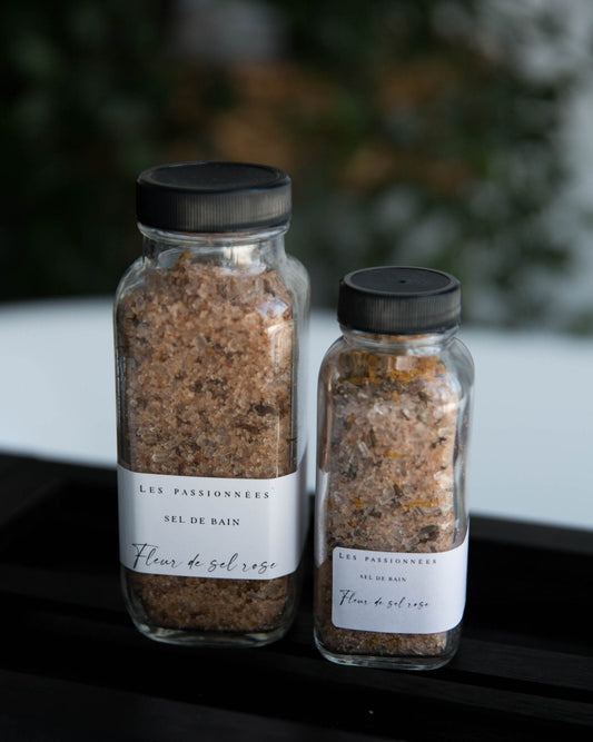 SEL DE BAIN - Fleur de sel rose - Les passionnées