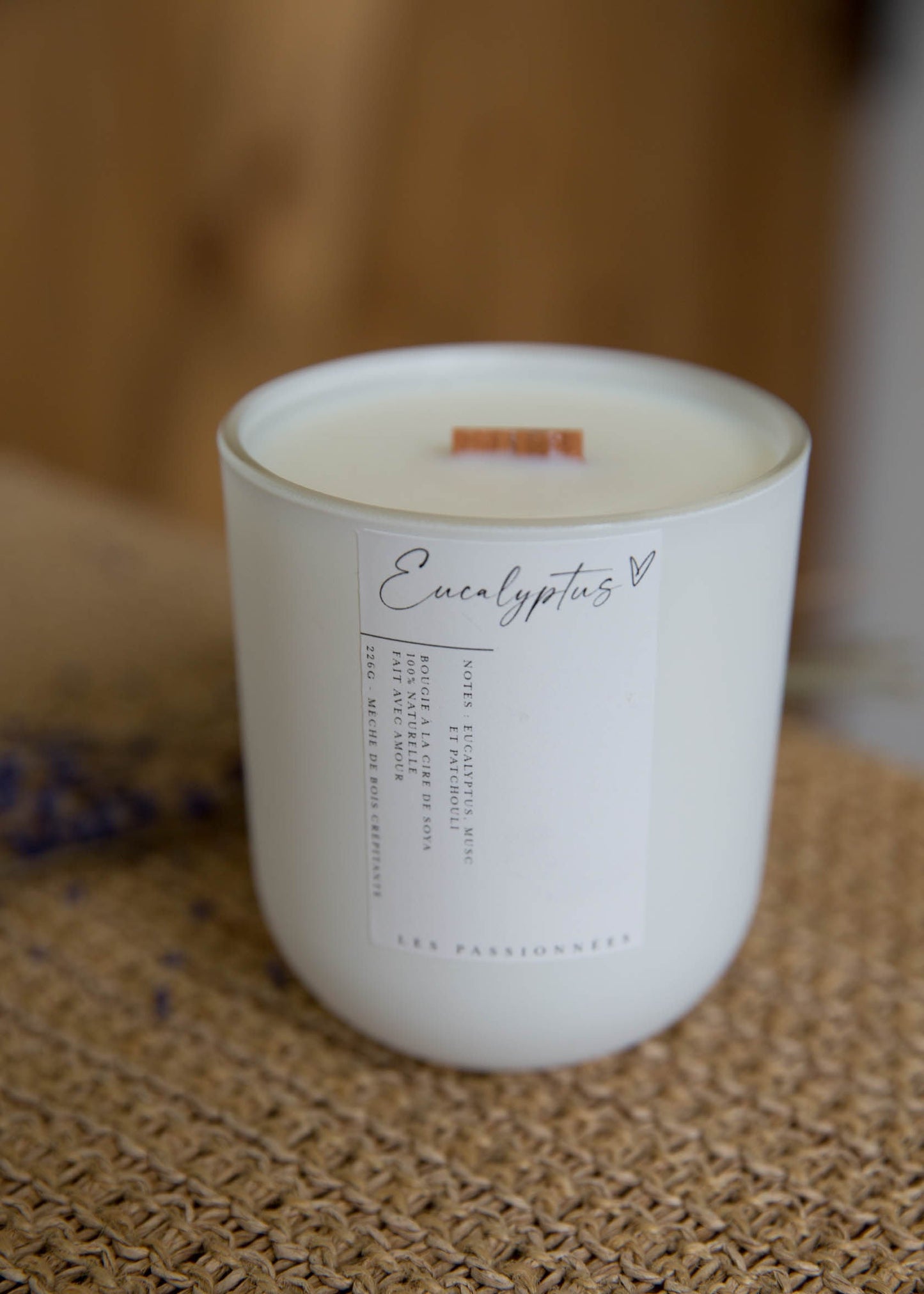 CHANDELLE RECHARGEABLE - Eucalyptus
