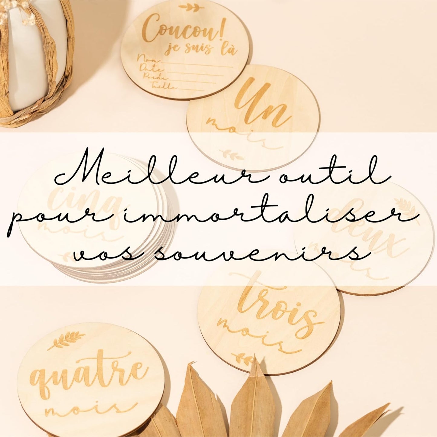PASTILLE DE BOIS - 0 à 12 mois - Les passionnées