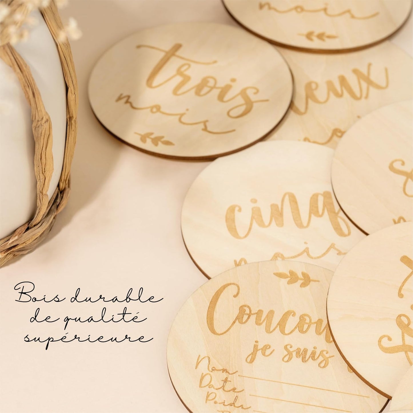 PASTILLE DE BOIS - 0 à 12 mois - Les passionnées