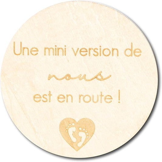 PASTILLE DE BOIS - Mini version de nous - Les passionnées