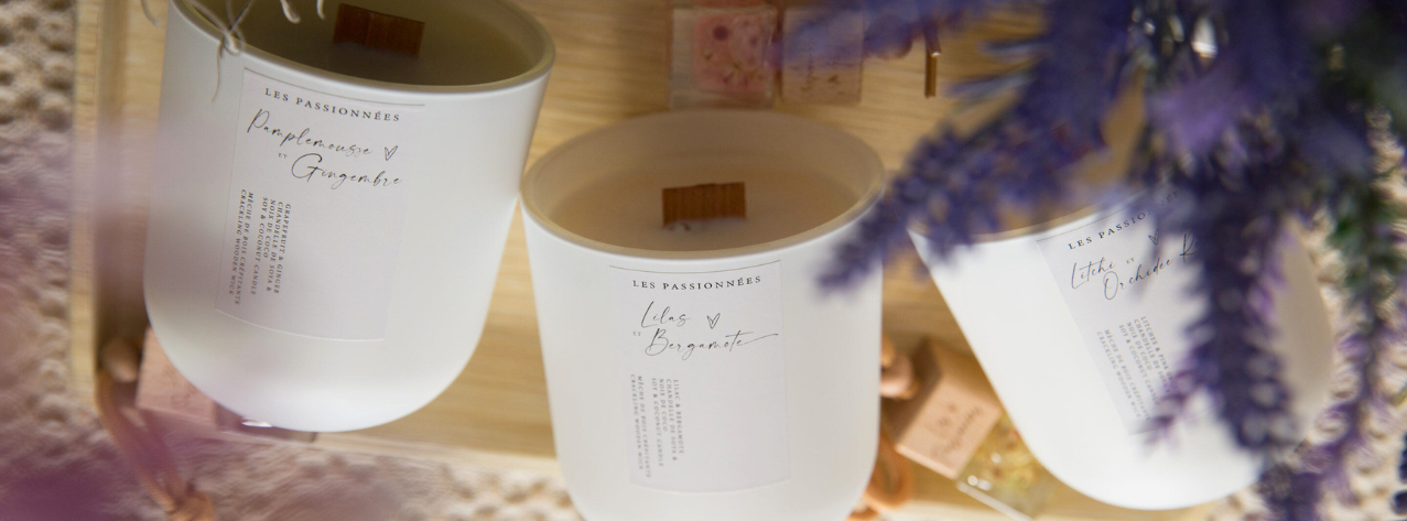 Collection Printemps | Chandelles Rechargeables, Cires & Parfums Frais