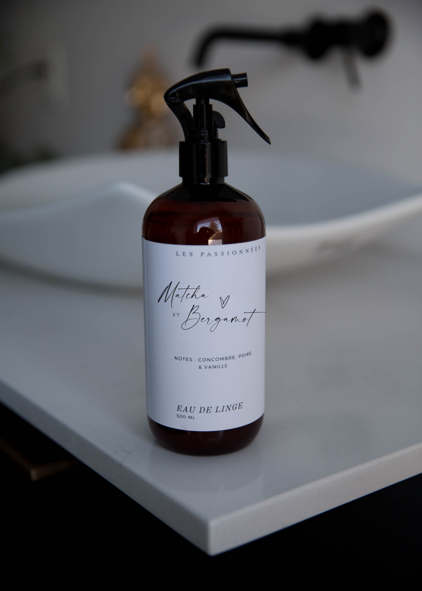 LINEN WATER - Matcha & Bergamot