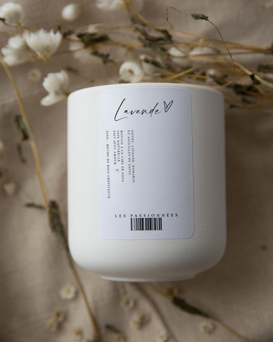 CHANDELLE RECHARGEABLE - Lavande