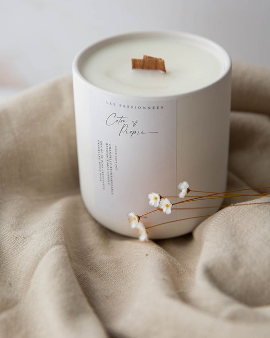 CHANDELLE RECHARGEABLE - Coton Propre