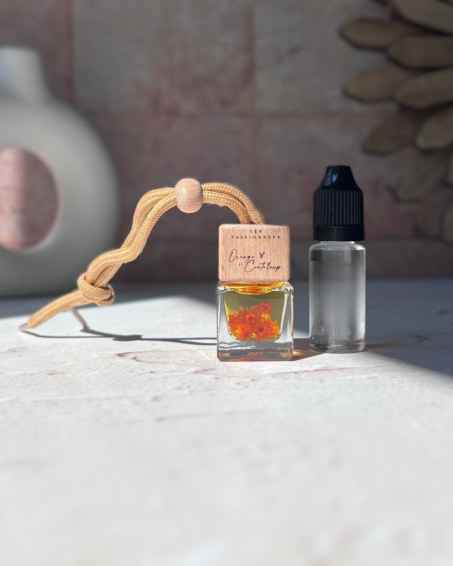 DIFFUSEUR À VOITURE - Orange & Cantaloup