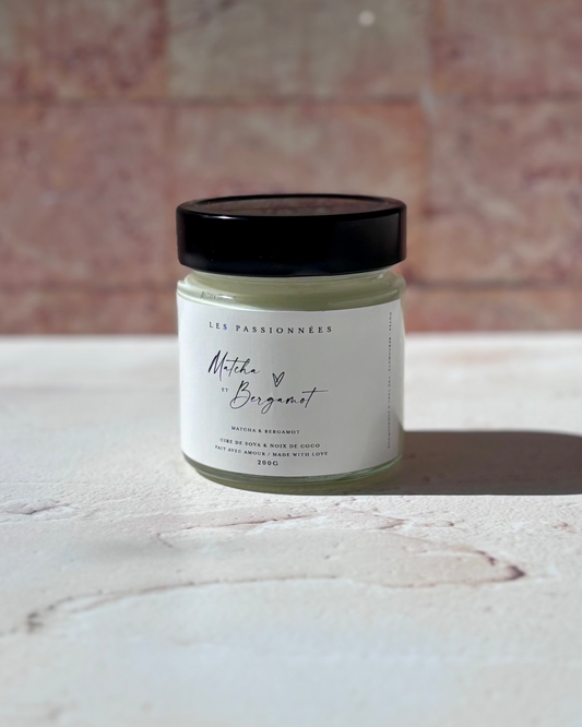 CHANDELLE DE SOYA - Matcha & Bergamot