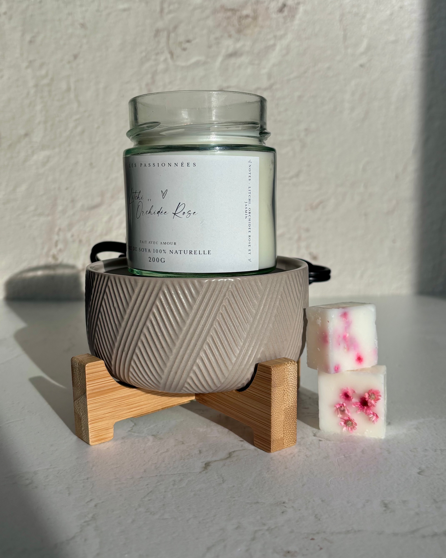 WAX CUBES BURNER - 2 in 1 Grey