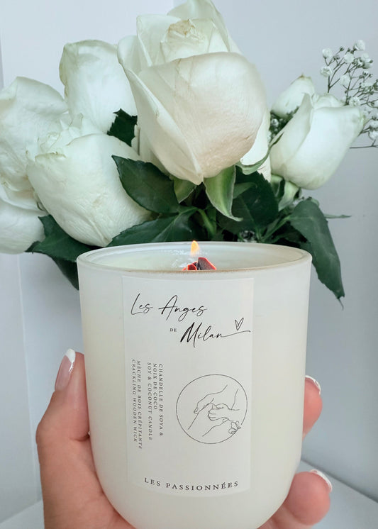 CHANDELLE RECHARGEABLE - Les Anges de Milan