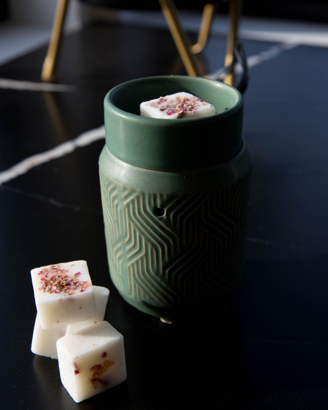 DIFFUSEUR DE CIRE - Jade - Les passionnées