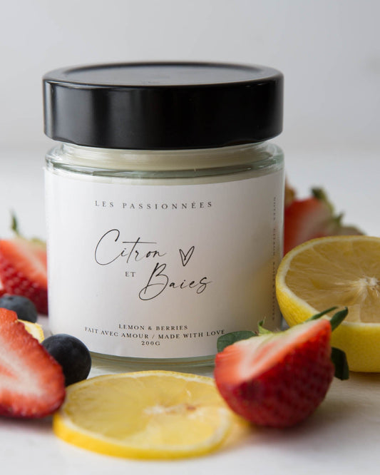 CHANDELLE DE SOYA - Citron & Baies