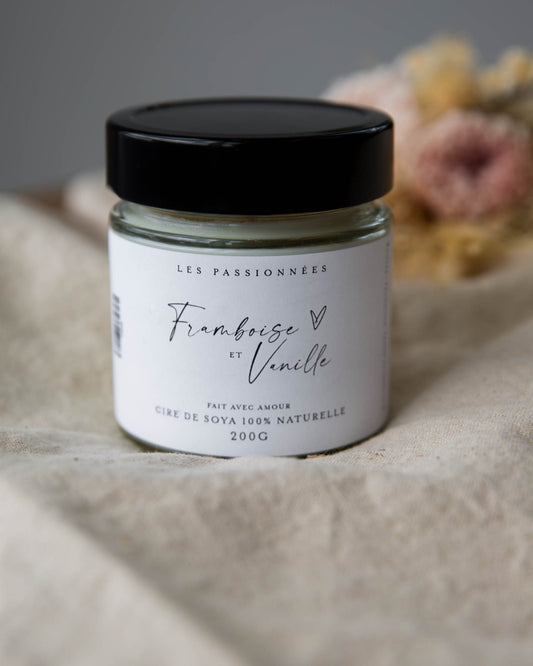 CHANDELLE DE SOYA - Framboise & Vanille