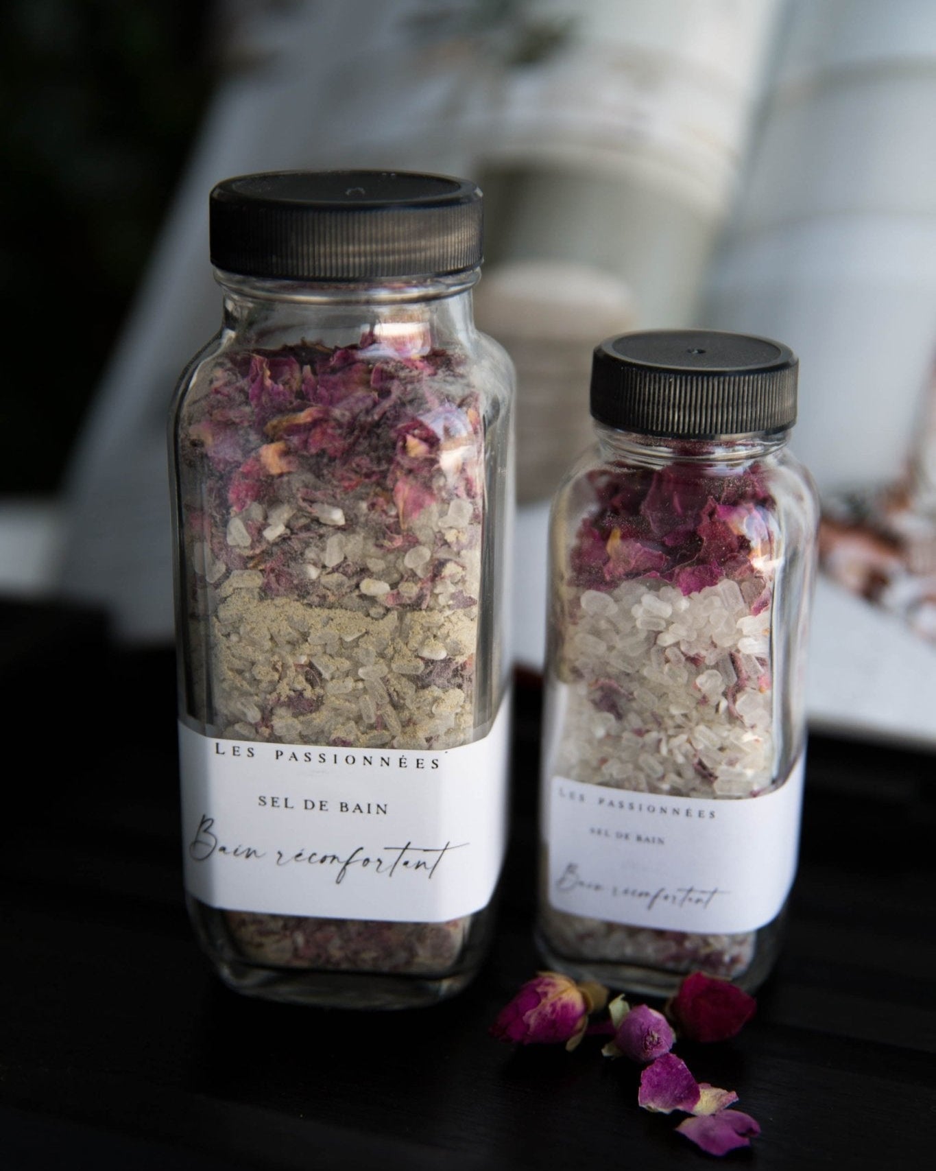 sel de bain bain reconfortant ambiance detente maison