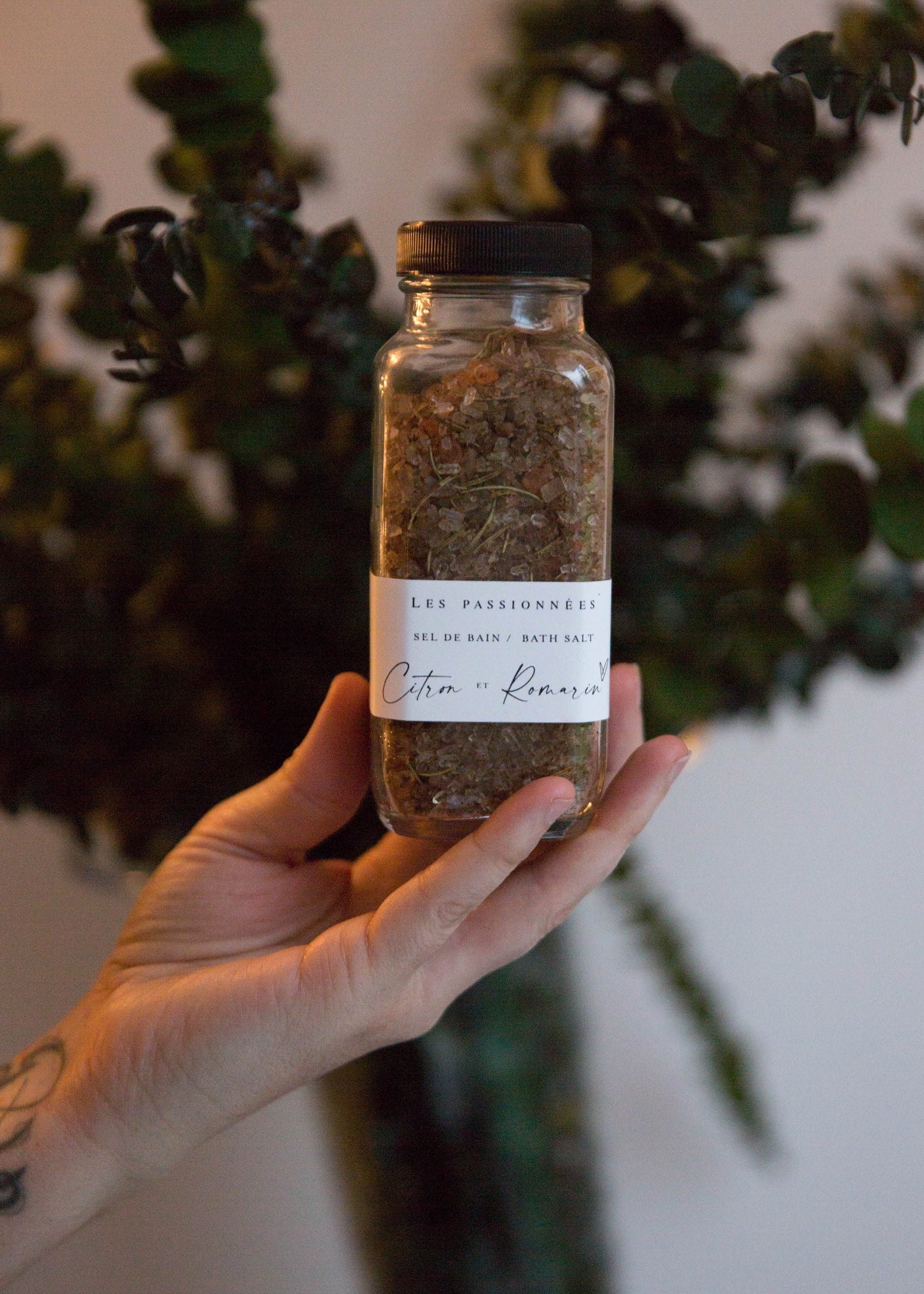 sel de bain citron romarin naturel ambiance bien etre