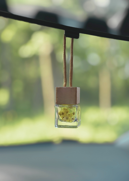 Diffuseur pour voiture suspendu au rétroviseur parfum Coton propre