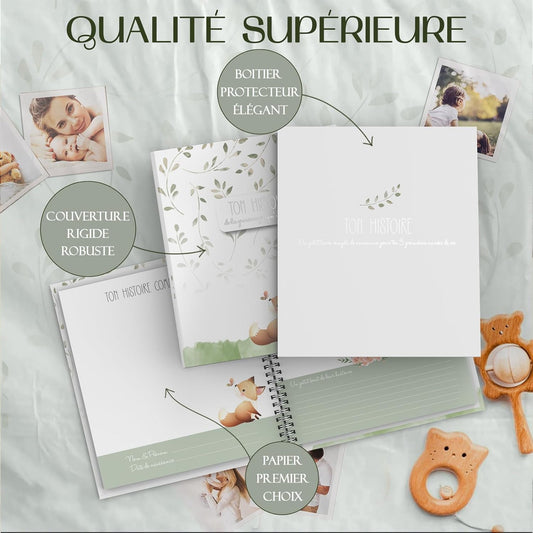 LIVRE DE NAISSANCE - Petit Renard - Les passionnées
