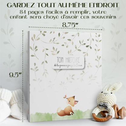 LIVRE DE NAISSANCE - Petit Renard - Les passionnées