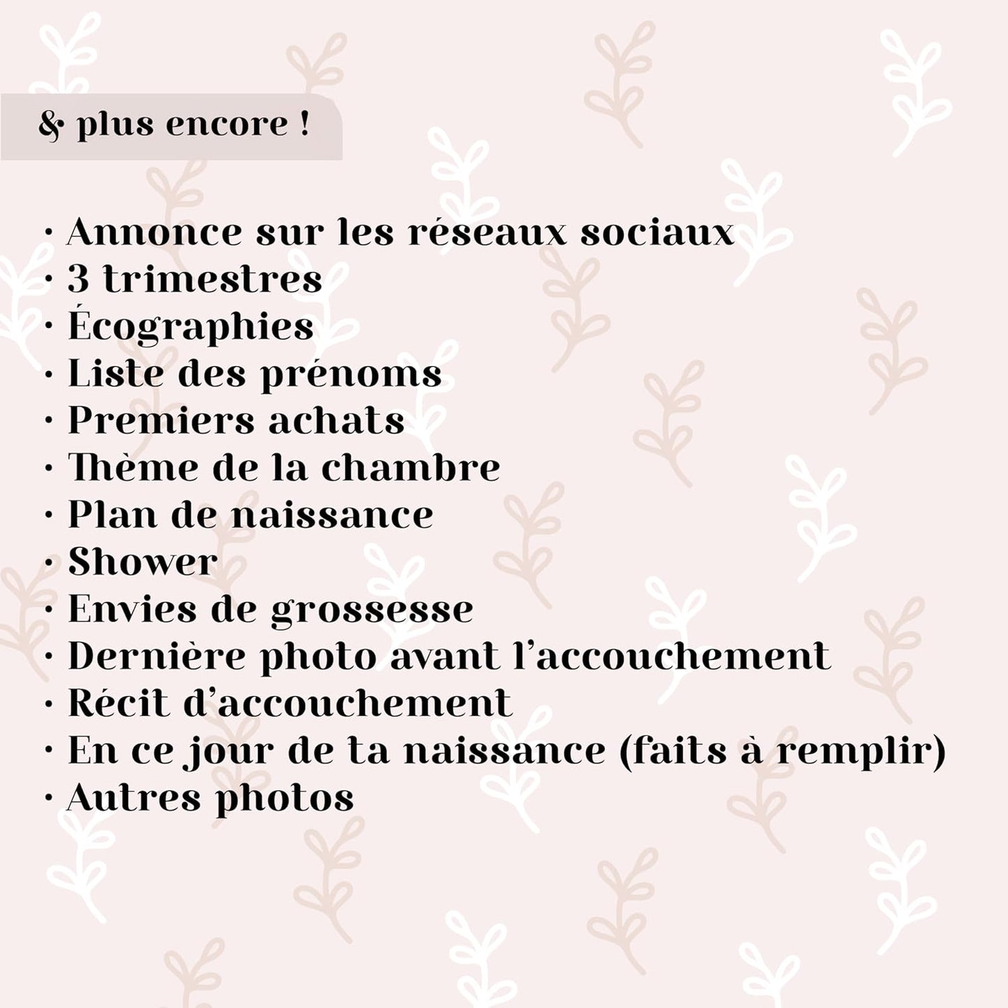 MON JOURNAL DE GROSSESSE - Couverture Rigide - Les passionnées